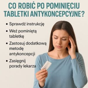Co robić po pominięciu tabletki antykoncepcyjnej?