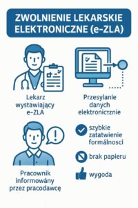 Jak wygląda zwolnienie lekarskie elektroniczne?