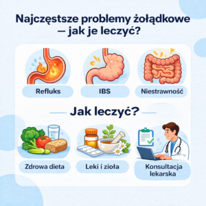 Najczęstsze problemy żołądkowe jak je leczyć