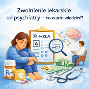 Zwolnienie lekarskie od psychiatry