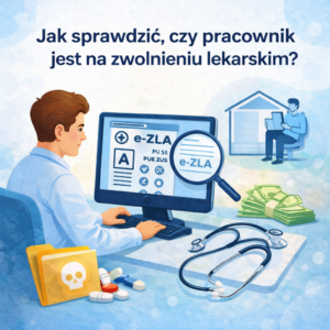 czy pracownik jest na zwolnieniu lekarskim