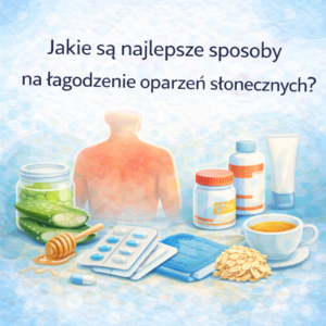 sposoby na łagodzenie oparzeń