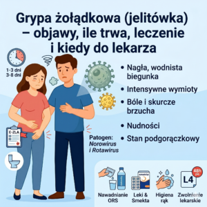 Grypa żołądkowa objawy i leczenie
