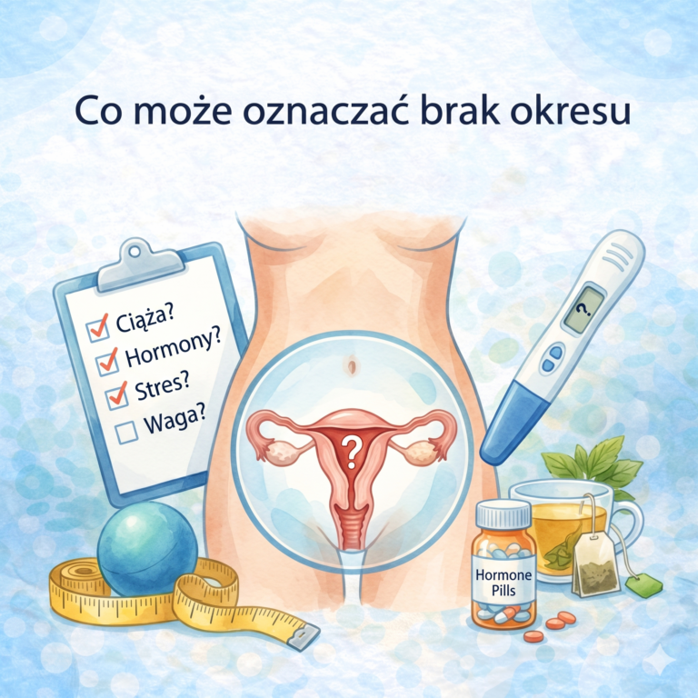 Co może oznaczać brak okresu?
