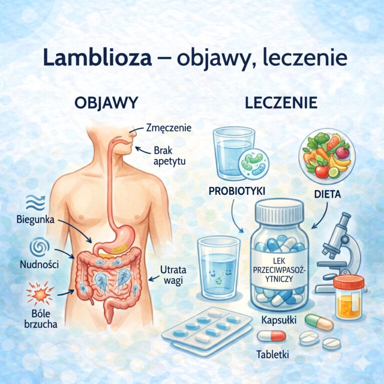 Lamblioza — objawy, badania i leczenie giardiazy