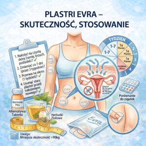 Plastry Evra — stosowanie, skuteczność i cena