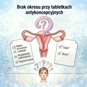 Co oznacza brak okresu przy tabletkach antykoncepcyjnych