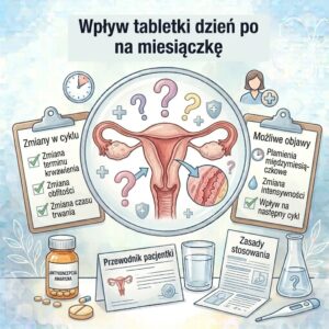Jaki wpływ ma tabletka dzień po na miesiączkę