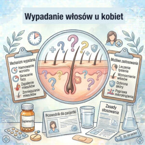 Wypadanie włosów u kobiet